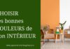 Choisir les bonnes couleurs de son intérieur